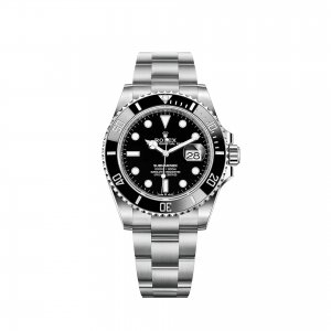 Réplique montre Rolex Submariner Date Oystersteel Noir Cerachrom Lunette 41mm