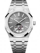 Audemars Piguet Royal Oak Tourbillon Volant Automatique Acier Inoxydable Gris 26730ST.OO.1320ST.06