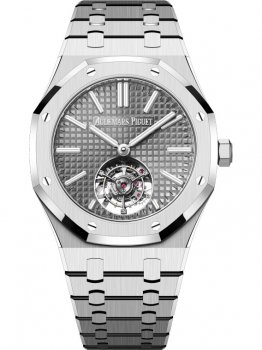 Audemars Piguet Royal Oak Tourbillon Volant Automatique Acier Inoxydable Gris 26730ST.OO.1320ST.06