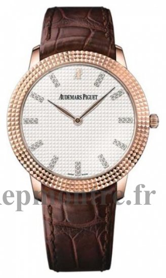 Réplique Audemars Piguet Classic Classique Clous De Paris montre 15163OR.GG.A088CR.02 - Cliquez sur l'image pour la fermer