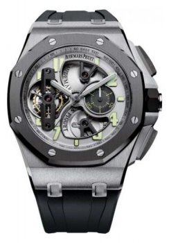 Réplique Audemars Piguet Royal Oak Offshore Tourbillon Chronographe 26387IO.OO.D002CA.01