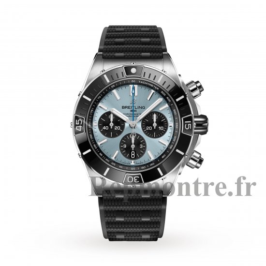 Breitling Super Chronomat B01 44 Replique de montre en acier inoxydable et platine bleu glacier PB0136251C1S - Cliquez sur l'image pour la fermer