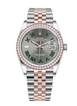 Réplique Rolex Datejust 36 Everose Rolesor Oystersteel and 18 ct gold M126281RBR-0017 montre