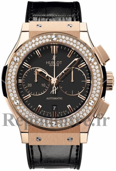 Hublot Classic Fusion King gold diamant 45MM Réplique Montre 521.OX.1180.LR.1104 - Cliquez sur l'image pour la fermer