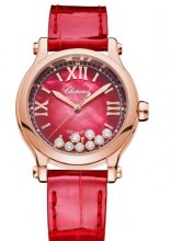 Replique Chopard Happy Sport 18ct Rose Gold Diamond automatique 275378-5005