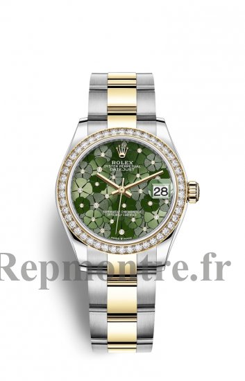 Copie de Rolex Datejust 31 OysterAcier and Jaune Or M278383RBR-0031 - Cliquez sur l'image pour la fermer