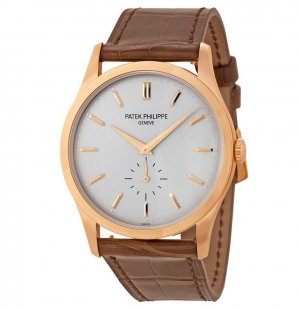 Réplique Patek Philippe Calatrava Opaline Cadran 18K Rose Or 5196R-001