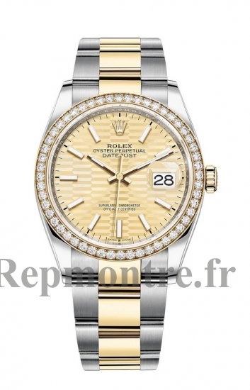 Replique Rolex Datejust 36 Rolesor combination of Oystersteel and 18 ct yellow gold M126283RBR-0026 - Cliquez sur l'image pour la fermer