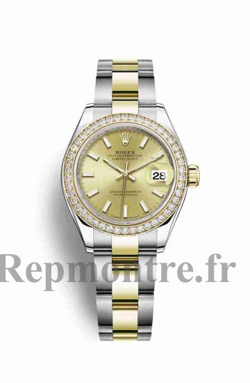 Réplique montre Rolex Datejust 28 Jaune Roles jaune 18 ct 279383RBR m279383rbr-0002 - Cliquez sur l'image pour la fermer