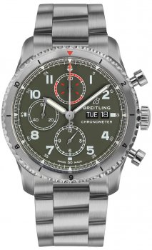 qualite superieure Réplique Breitling Navitimer 8 Chronographe 43mm Inoxydable Acier A133161A1L1X2