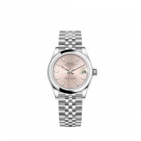 Réplique Rolex Datejust 31 Oystersteel bracelet Jubilee cadran rose