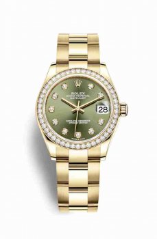 Réplique montre Rolex Datejust 31 jaune 18 ct 278288RBR m278288rbr-0014