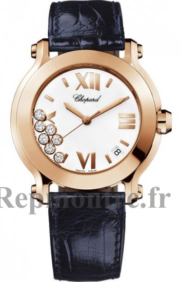 Réplique Chopard Happy Sport II Rond 36mm 277471-5001 - Cliquez sur l'image pour la fermer