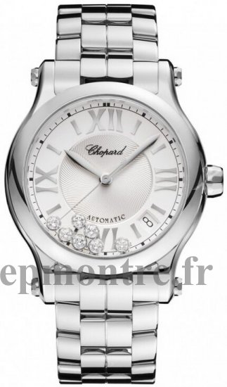 Chopard Happy Sport Medium Automatique 36mm Dames Réplique Montre 278559-3002 - Cliquez sur l'image pour la fermer