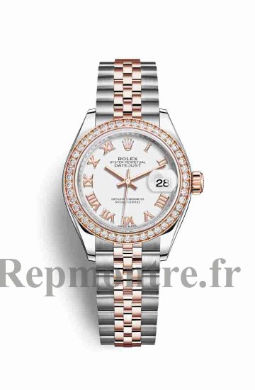 Réplique montre Rolex Datejust 28 Everose Roles 18 ct Everose 279381RBR m279381rbr-0021 - Cliquez sur l'image pour la fermer