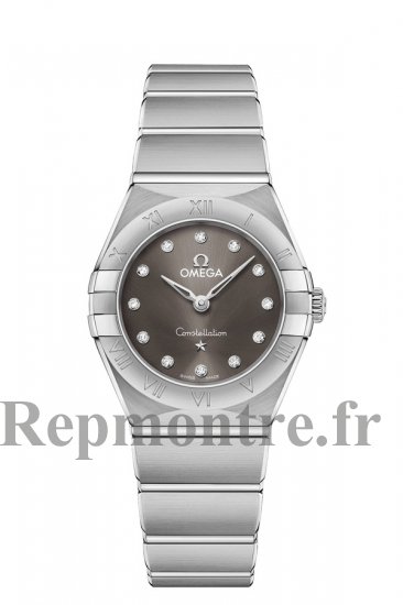 AAA Réplique Montre OMEGA Constellation Acier diamants 131.10.25.60.56.001 - Cliquez sur l'image pour la fermer