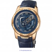 Réplique Ulysse Nardin Freak Cruiser Montre Rose Or Bleu hommes 2056-131/03