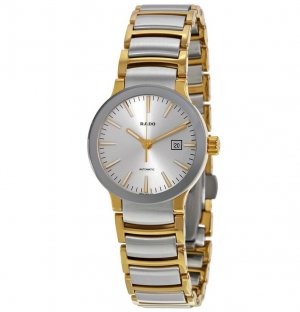 Rado Centrix Argent Dial Two Tone Dames Réplique Montre R30530103