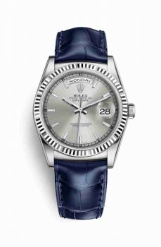 Réplique montre Rolex Day-Date 36 blanc 118139 m118139-0097