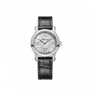 Replique Chopard Happy Sport automatique Silver Dial Ladies 278573-3011