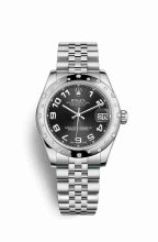 Réplique montre Rolex Datejust 31 Blanc Role blanc 178344 m178344-0041