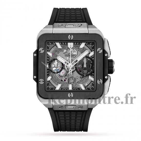 Hublot Square Bang Unico Titanitum Ceramique 42 mm Replique montre pour homme 821.NM.0170.RX - Cliquez sur l'image pour la fermer