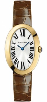 Réplique Cartier Baignoire Small quartz jaune Or W8000009