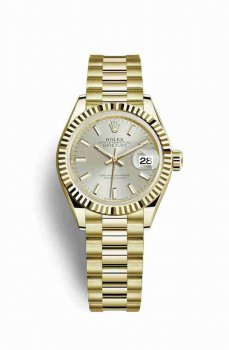 Réplique montre Rolex Datejust 28 jaune 18 ct 279178 m279178-0005