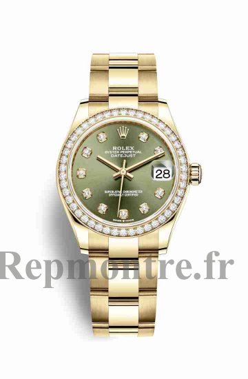 Réplique montre Rolex Datejust 31 jaune 18 ct 278288RBR m278288rbr-0014 - Cliquez sur l'image pour la fermer