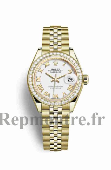 Réplique montre Rolex Datejust 28 jaune 18 ct 279138RBR m279138rbr-0032 - Cliquez sur l'image pour la fermer