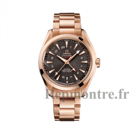 Omega Seamaster Aqua Terra 43 mm Replique montre homme Marron O23150432206002 - Cliquez sur l'image pour la fermer