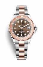 Repique de montre Rolex Yacht-Master 37 Everose Roles 18 ct Everose 268621 m268621-0003