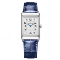 Replique Montre Jaeger-LeCoultre Reverso Classique Argent ColoRouge Cuir 2618432