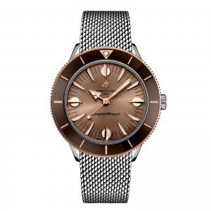 Breitling Superocean Heritage '57 Highlands Capsule 38 mm Replique montre pour homme Marron 2 bracelets U10340E31A1A1