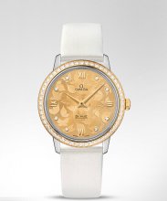Réplique Omega De Ville Prestige Butterfly Quarz 32.7mm Montre 424.27.33.60.58.001