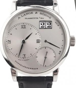 Replique Montre A. Lange & Sohne Lange 1 'Kleine 1' Platine Mecanique Argent Romain 36mm Montre 111.025