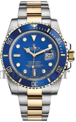 Rolex Submariner Bleu Dial Bleu Ceramic Bezel Automatique Réplique Montre 116613LB - Cliquez sur l'image pour la fermer