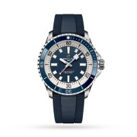 Breitling Superocean Automatique 42 Bracelet en caoutchouc en acier inoxydable Replique montre A17375E71C1S1