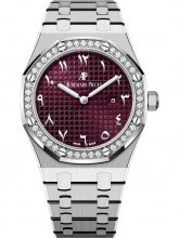 Audemars Piguet Royal Oak 67651 Quartz Or Blanc Violet Arabe Oriental 67651BC.ZZ.1261BC.01