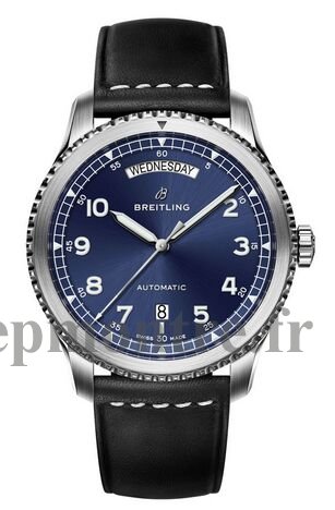 Réplique montre Breitling Navitimer 8 jours en cuir A45330101C1X1 - Cliquez sur l'image pour la fermer