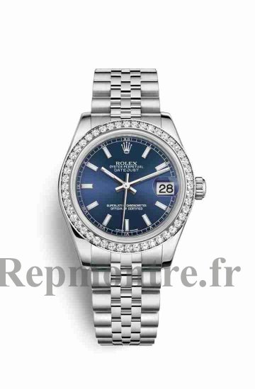 Réplique montre Rolex Datejust 31 Blanc Roles blanc 178384 m178384-0029 - Cliquez sur l'image pour la fermer