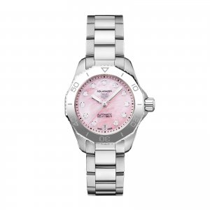 TAG Heuer Aquaracer 30mm Dames Replique montre Fraise Rose Les repliques de montres de Suisse Groupe Exclusif WBP2416.BA0622