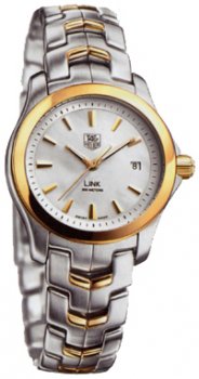 Réplique Tag Heuer Link Quartz Fixe Lunette Montre Femme WJF1350.BB0578