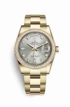 Réplique montre Rolex Day-Date 36 jaune 18 ct 118348 m118348-0077