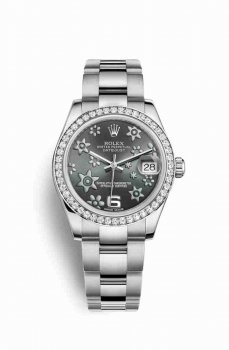 Réplique montre Rolex Datejust 31 blanc Roles blanc 178384 m178384-0025