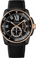 Réplique Montre Calibre de Cartier Carbon Diver W2CA0004