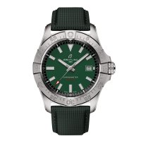 Breitling Avenger Automatique 42mm Montre Copie Homme Cuir Vert A17328101L1X1