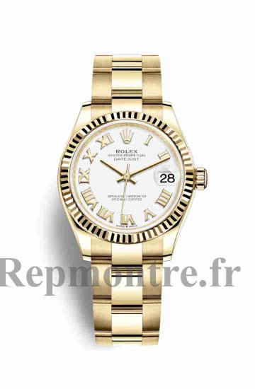 Réplique montre Rolex Datejust 31 jaune 18 ct 278278 m278278-0019 - Cliquez sur l'image pour la fermer