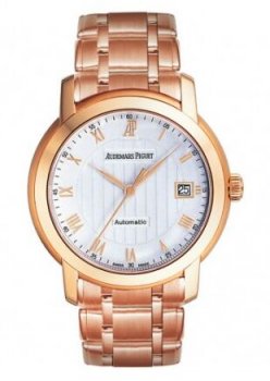 Réplique Audemars Piguet Jules Audemars Self Winding montre 15157OR.OO.1229OR.01