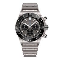 Breitling Super Chronomat B01 44 mm Replique montre pour homme Gris Acier inoxydable EB0136251M1E1